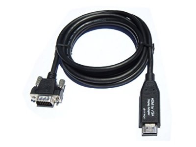 Cable Matters 113046-BLACK HDMI to VGA with Micro-USB Power (Black