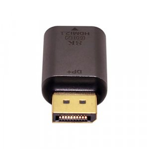 Cablecc DisplayPort 1.4 Source to HDMI 2.0 Display 8K 60hz UHD 4K