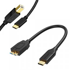 Replacement Interface Cable IFC-600PCU USB Data Transfer Cord Compatible  with Canon PowerShot G7X Mark II, G9 X, G9 X Mark II, SX620 HS, SX720 HS