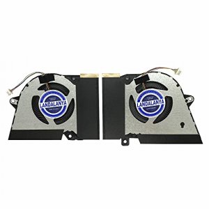 Landalanya Replacement New Laptop CPU+GPU Cooling Fan for ASUS Rog Zephyrus G14 GA401I GA401IV Series 13NR03F0AP0301 13NR03F0AP0101 DFSCK22115181H FM