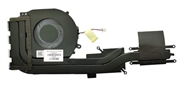 rvqil Colling Fan and Heatsink for HP Pavilion 14-CD 14-DD 14M-CD, Replacement Thermal Cooling Module Compaitible L36456-001 L18222-001 L37622-001, 4