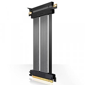 EZDIY-FAB PCIE 4.0 16x Extreme High Speed Riser Cable,PCI Express Gen4 GPU Riser Cable-30CM Straight Connector