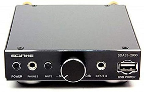 Scythe Kama Bay Mini Pro, Stereo HiFi Audio Amplifier, 20W Dual Channels with AUX Input, DC Adapter Included