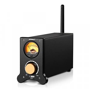 AIYIMA A02 Bluetooth 5.0 100W * 2 Power Amplifier 2.0 Channel Stereo HiFi Home Audio Digital Amp with VU Meter