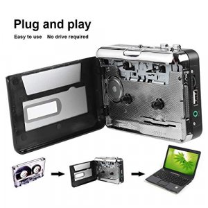 New Cassette Player USB Walkman Cassette Tape Music Audio to MP3 Converter Player Save MP3 File to USB Flash/USB Drive