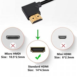 USB to HDMI Cable, Ankky USB 2.0 Male to HDMI Male Charger Cable Splitter  Adapter - 2M