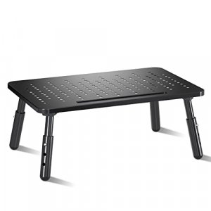 Bracwiser Monitor Riser Metal Computer Stand for Desk 3 Height Adjustable Laptop Stand with Pen Storage