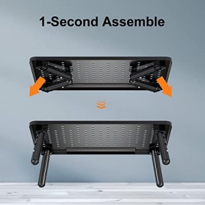 Bracwiser Monitor Riser Metal Computer Stand for Desk 3 Height Adjustable Laptop Stand with Pen Storage