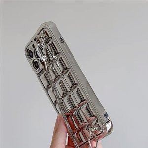  LUVI Compatible with iPhone 13 Pro Bling Square Case