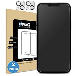  Pehael [2+2 Pack] iPhone 14 Pro Max Privacy Screen Protector  with Camera Lens Protector Full Coverage Anti-Spy Tempered Glass Film 9H  Hardness Upgrade Edge Protection Easy Installation Bubble Free : Cell