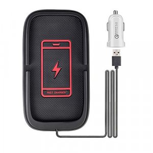 Je Make It Simple Wireless Car Charger, 15W Fast Qi Auto For Iphone Car Charger Fast Charging, Compatible With Iphone 14/13/12/11/Xr/Se Series,Samsun