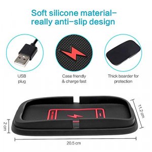 Je Make It Simple Wireless Car Charger, 15W Fast Qi Auto For Iphone Car Charger Fast Charging, Compatible With Iphone 14/13/12/11/Xr/Se Series,Samsun