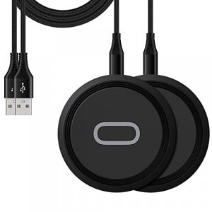Fast Wireless Charger For Iphone 14 Pro Max/13/12/11/X/8 Plus/Se,2Pack 15W Max Qi Wireless Phone Charging Pad For Google Pixel 7/7 Pro/6 Pro/6/5/5Xl/