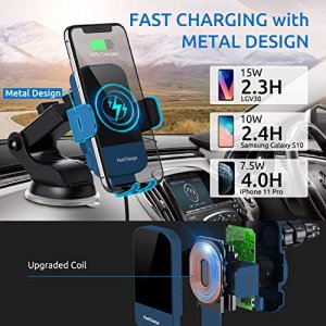  Hinyx for MagSafe Car Mount Charger, 15W Magnetic Wireless Car  Charger Vent Dash Charging Phone Holder Mount for iPhone 15 14 13 12 11 Pro  Max Plus Mini Xr Xs, Samsung