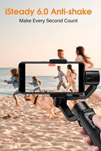 Gimbal Stabilizer For Smartphone, 3-Axis Phone Gimbal For Android And Iphone 14,13,12 Pro, Stabilizer For Video Recording With Face/Object Tracking, 