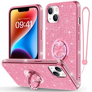  LUVI Compatible with iPhone 13 Pro Bling Square Case