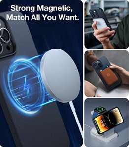 Torras Magnetic Slim-Fit Designed For Iphone 14 Pro Max Case, Ultra-Thin 14 Pro Max Case [Compatible With Magsafe], Matte Hard Pc Cover Protective An