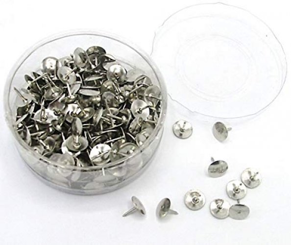 300 Pieces Round Head Pins Thumb Tacks - Office School Home Use Thumbtacks  - Push Pin Arts and Craft Decoration Organization - Imported Products from  USA - iBhejo