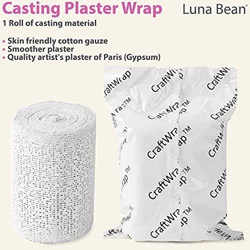 Plaster Cloth Gauze Bandage Rolls for Belly Casting, Arts and Crafts (4 in  x 15