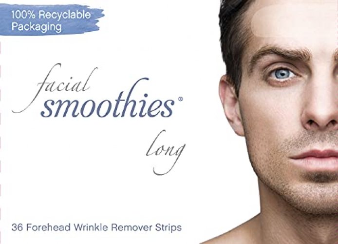 Facial Smoothies Long Wrinkle Remover Strips 48 Forehead Anti