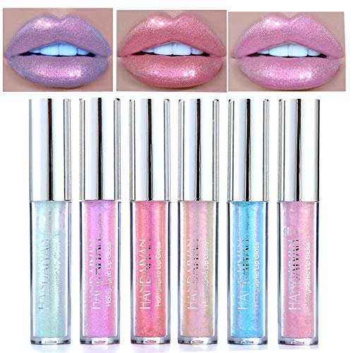 ZARICS 6 PCS Crystal Flower Lipstick Magic Color Changing Lip