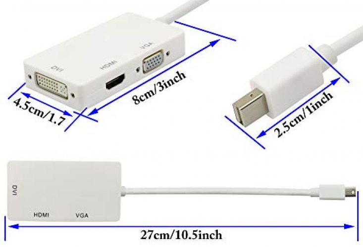 Convertidor mini usb online a hdmi