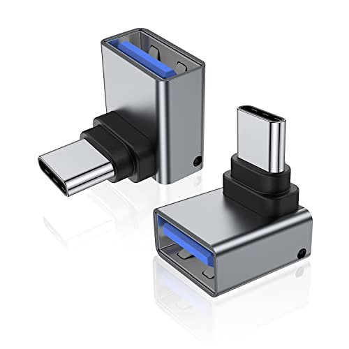 AreMe USB Female to USB C Female Adapter (2 Pack), 10Gbps USB 3.1