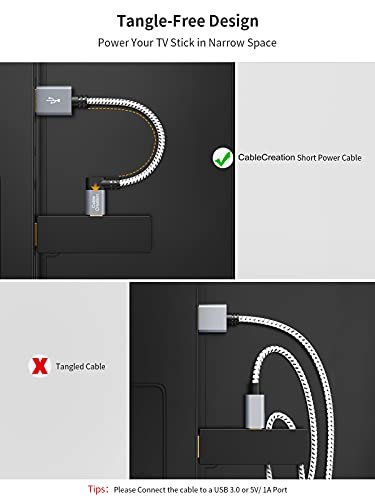  CableCreation Short Micro USB Cable, USB to Micro USB