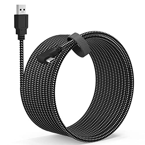 LP Link Cable for Oculus Quest 2 & Quest , 16 FT High Speed Data Transfer,  Fast Charging USB C Cable Compatible for VR Headset, Gaming PC and Type C -  Imported