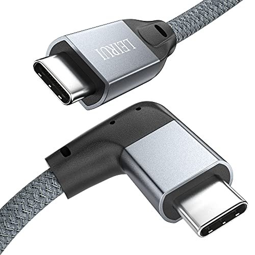 Rankie USB C to USB C 100W Cable, USB Type C Fast Charging Cable, Gray, 6  Feet