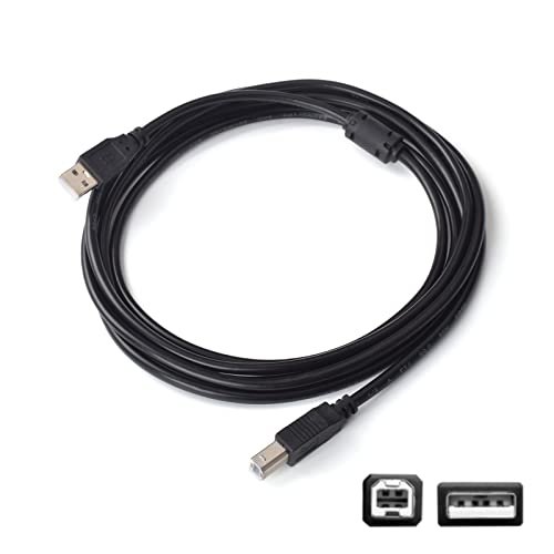 Cable USB Imprimante 3m Compatible avec HP Officejet Pro 8740, Pro 8620,  3831, HP Deskjet 2544, 2540, CANON PIXMA MG5650, Selphy CP1200 | Cordon