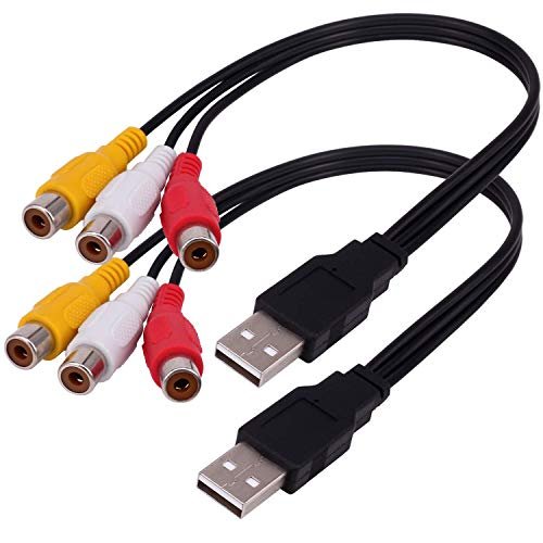 Mini USB To RCA Composite Video Audio Adapter Cable For Camera USB