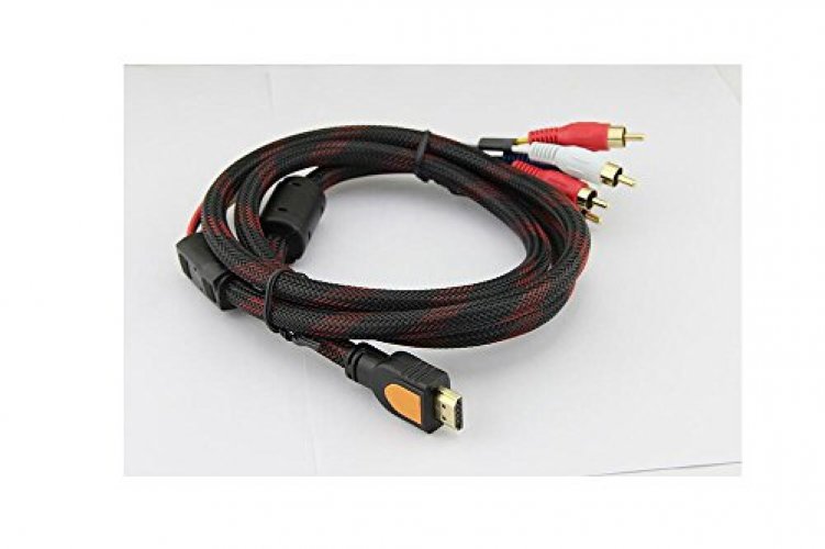 Câble HDMI to 5 RCA 1.5M