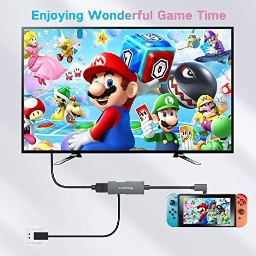 Usb Dock For Nintendo Switch Type C Switch Tv Dock 4K 60Hz Usb C