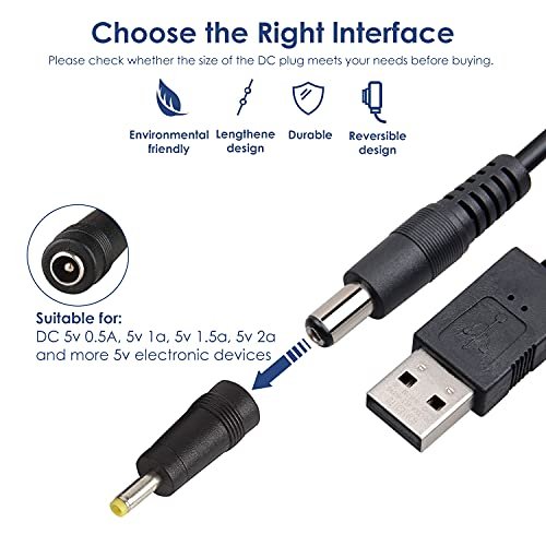 4.0x1.7mm Adapter Connector Cable for Wifi Router Speaker Power