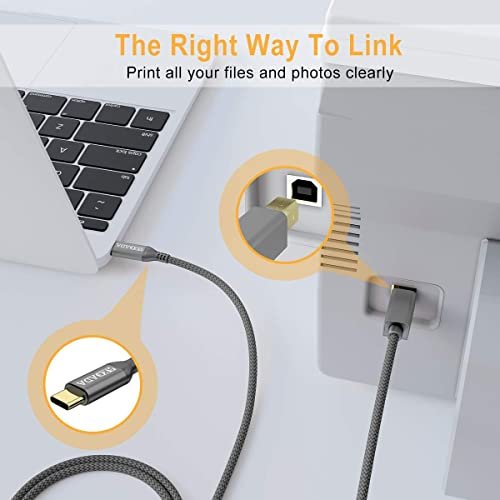 Cmple - USB 3.0 Cable 3ft Male to Male USB Printer Cable USB A to B Cable  Computer Cord for Hard Disk Drive, Printer, Scanner, USB Hub, Docking