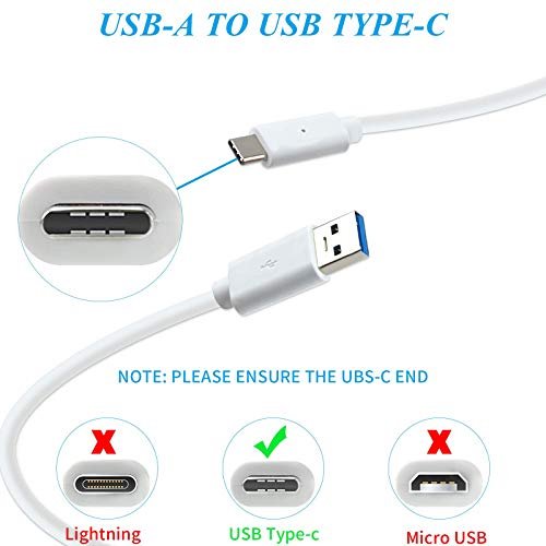 USB C 3.0 Cable 1FT, USB A to C Android Auto Cable 3A Fast