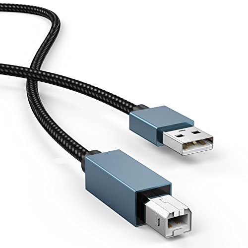  UGREEN 5ft USB A to B Printer Cable - High-Speed for HP, Canon,  Brother, Samsung, Dell, Epson, Lexmark, Xerox, and More : Electronics