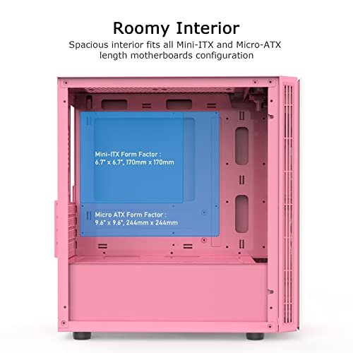 SZD OMG Mini Tower PC Gaming Case, 3 X 120mm ARGB Fans Pre-Installed, Tempered Glass Side Panel, Front I/O USB Port, Water-Cooling Ready, Compute - Imported Products from USA - iBhejo SZD OMG Mini Tower PC Gaming Case, 3 X 120mm ARGB Fans Pre-Installed, Tempered Glass Side Panel, Front I/O USB Port, Water-Cooling Ready, Compute - Imported Products from USA - iBhejo