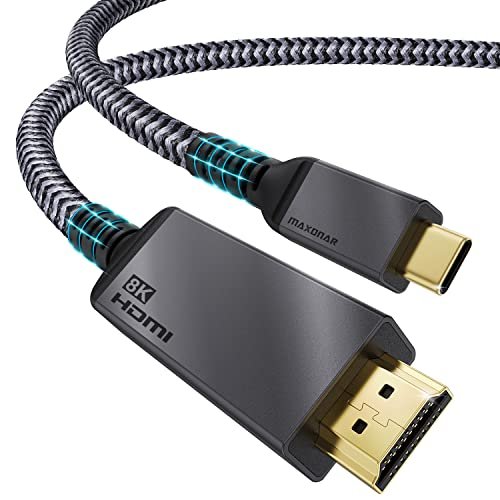  Maxonar 8K HDMI Cables 10FT, [Certified] Ultra High