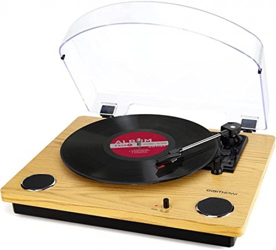 DIGITNOW! Bluetooth Viny To Mp3 Recorder, Record Player, Turntable