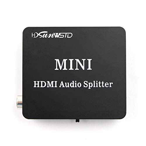 Mini hdmi best sale audio splitter