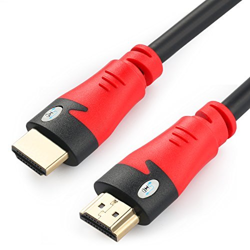 SHD HDMI Cable, HDMI 2.0 High Speed HDMI Cord 18Gbps Support 4K 3D 1080P  Ethernet Audio Return CL3 Rated Gold Plated Connectors-30Feet