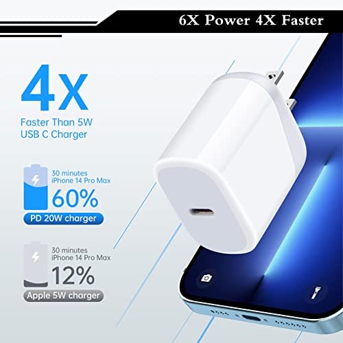 USB C Google Pixel 8 Fast Charger Block for Google Pixel 8 Pro  7a 7 Pro 6a 6 Pro 5a 5 4a 4 XL 3a 3 2XL,20W Fast Wall Charger Box