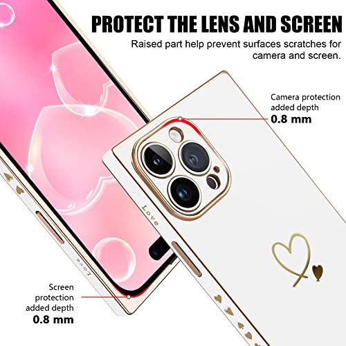 for iPhone 15,15 Pro,15 Plus,15 Pro Max Phone Case, Slim Luxury Gold Plated  Soft Bumper Women Men Girl Protective Phone Case Cover for Apple iPhone 15  6.1 inch,Green/Gold 