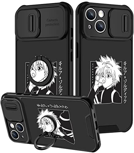 Funnysoul (2In1 For Iphone 14 Case For Girls Anime Cartoon Cute Kawaii  Character Phone Cover Boys Cool Unique Design With Slide Camera Cover+Ring  Hol - Shop Imported Products from USA to India