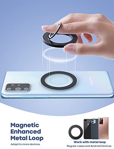 Magnetic Phone Ring Holder For Magsafe - Lamicall Magnetic Finger