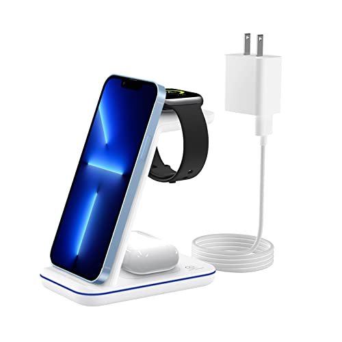 Wireless Charger For Apple Multiple Devices 3 In 1 Fast Charging