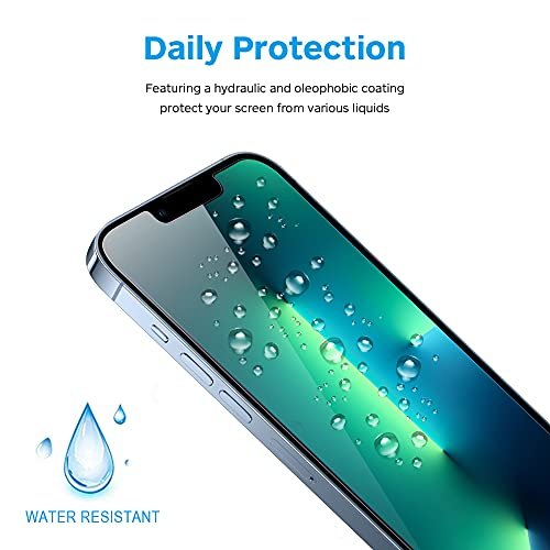 Supershieldz (6 Pack) Designed for iPhone 14 / iPhone 13 / iPhone 13 Pro  (6.1 inch) Screen Protector, High Definition Clear Shield (PET)