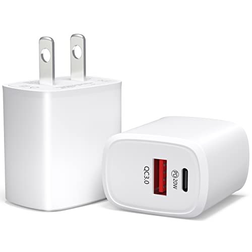 iPhone 15 14 13 USB C Fast Charge Block,USB C Wall Charger 20W PD Fast  Charging Block Type C Brick Power Adapter Plug Box for iPhone 15 Pro Max/  15